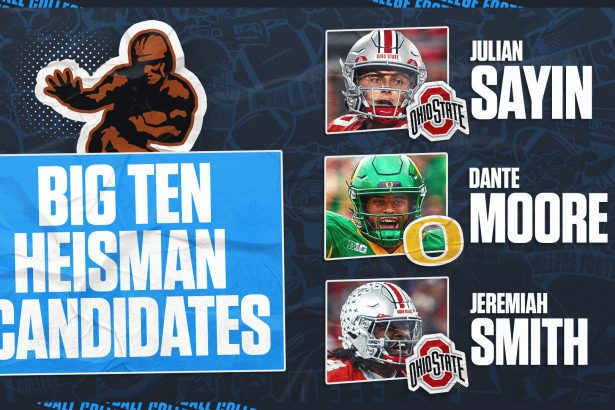 With Multiple Frontrunners, A Consecutive Heisman Win Would Validate Big Ten Dominance