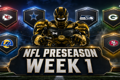 2026 NFL Preseason Week 1 Schedule: Dates, Times, TV Channels, How to Watch