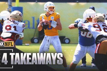 Chargers Torch 49ers: 4 Takeaways From San Francisco-Los Angeles Joint Practice