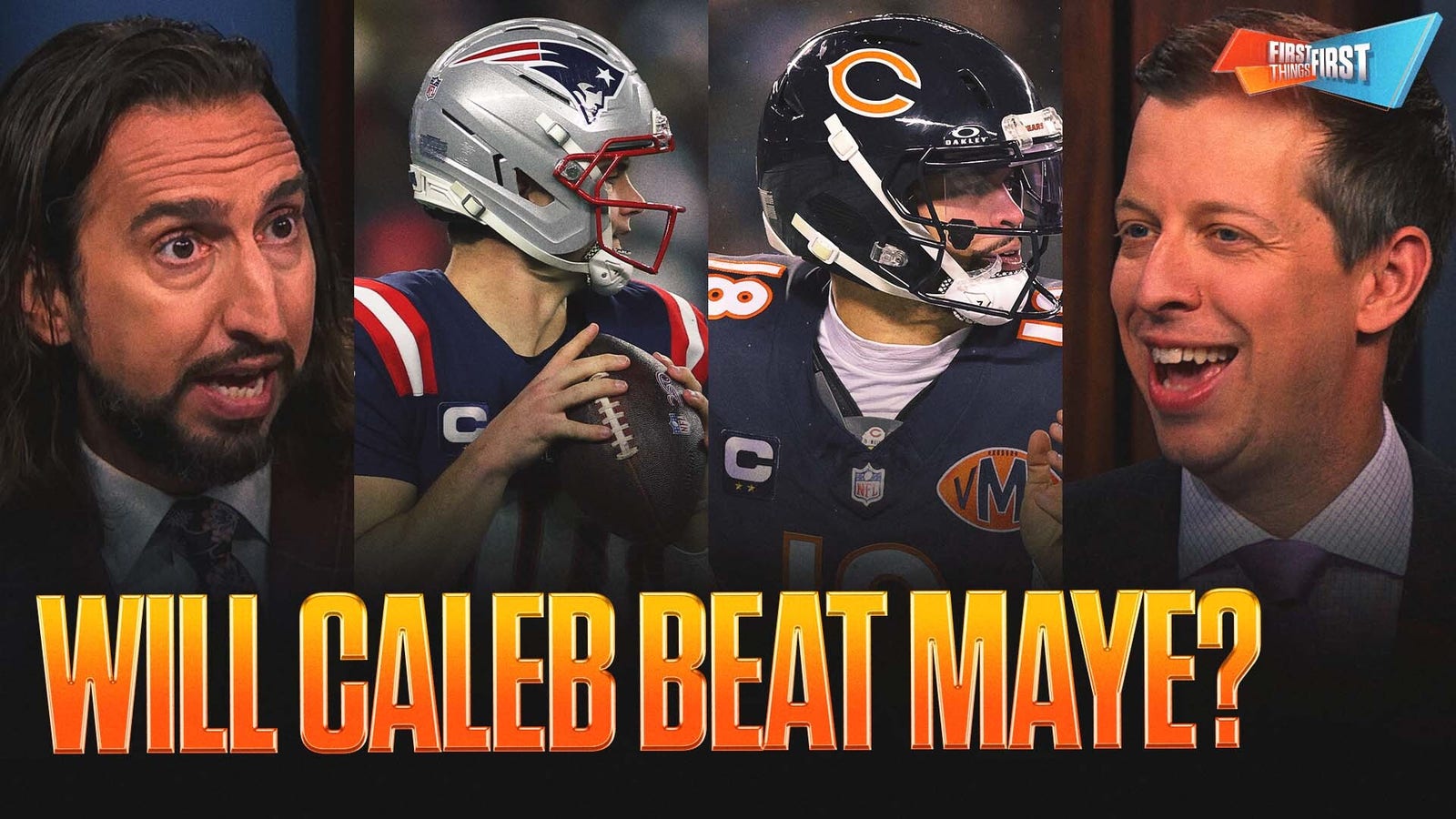 Nick Wright, Kevin Wildes, and Danny Parkins debate if Caleb Williams can be the best QB from the Class of 2024 over Drake Maye.
