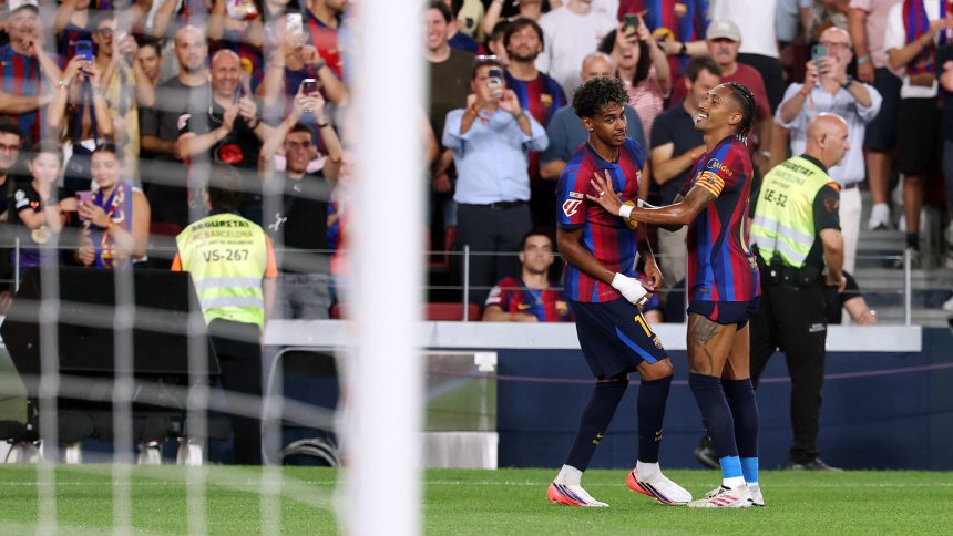 Lamine Yamal, Raphinha Combine For 4 Goals As Barcelona Stays Perfect In LaLiga