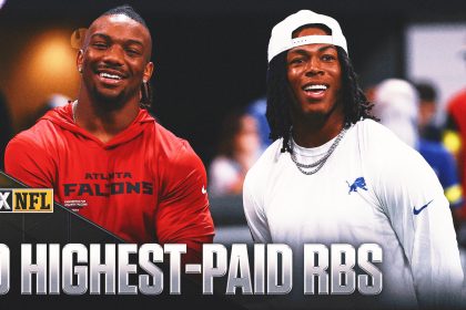 NFL Highest-Paid Running Backs: Jahmyr Gibbs Earns Top Spot After Big Extension