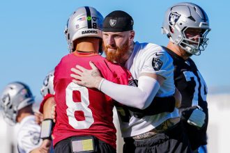 Raiders Suspend Kirk Cousins, Maxx Crosby From Team Drills After Practice Fight