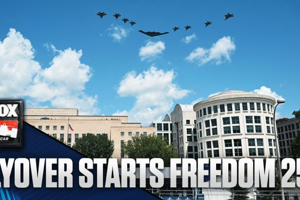 See All 7 Military Flyovers From INDYCAR's Freedom 250 Grand Prix