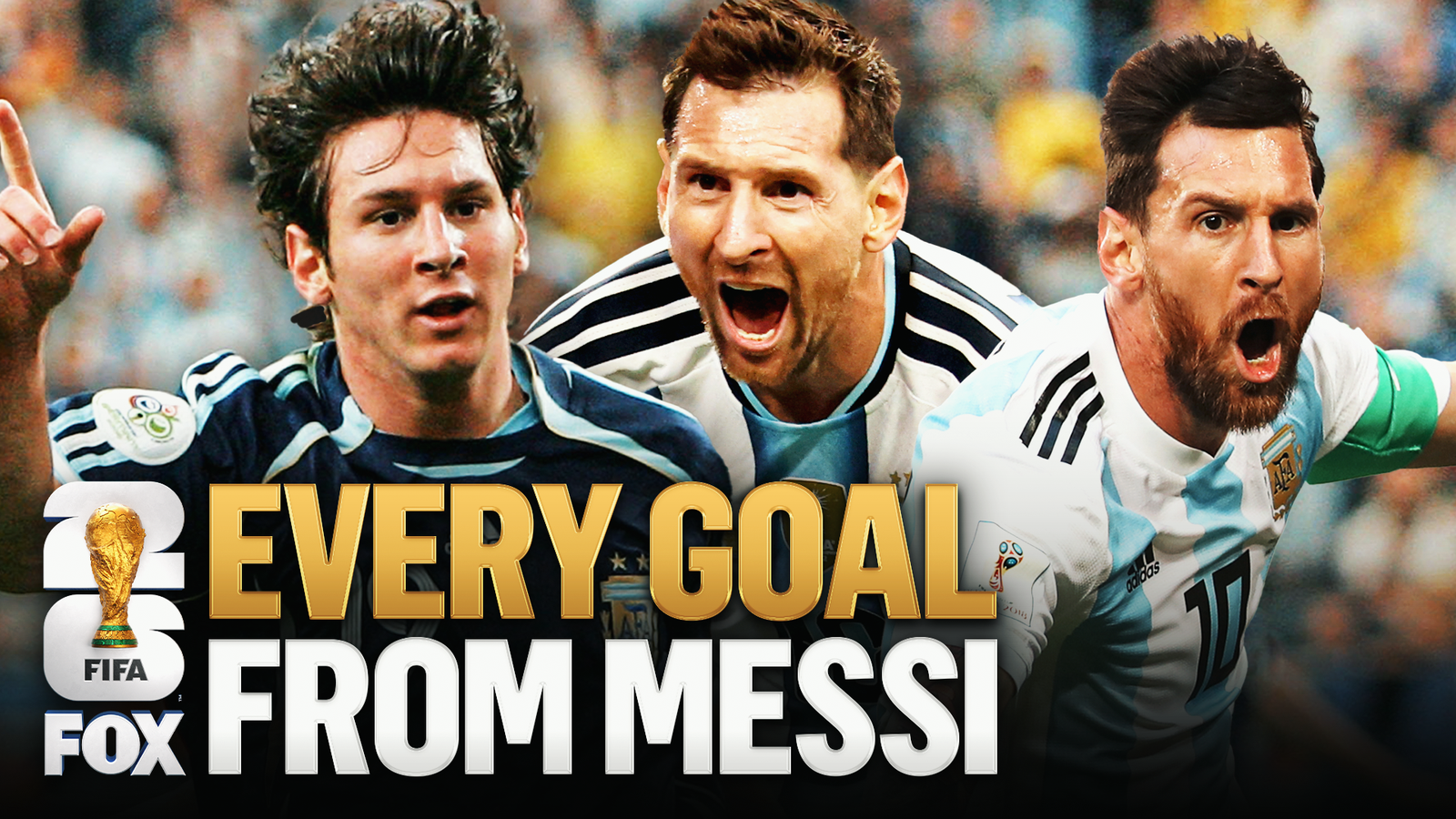 Every Lionel Messi FIFA World Cup™ Goal 🐐