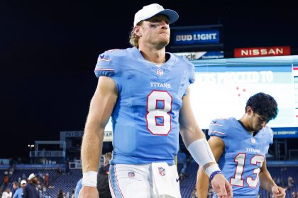 Titans Reportedly Cut QB Will Levis With Mitchell Trubisky Set To Backup Cam Ward