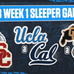 College Football Week 1 Odds, Sleeper Games To Watch